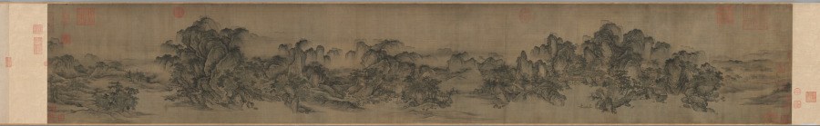 溪山无尽图馆藏图像